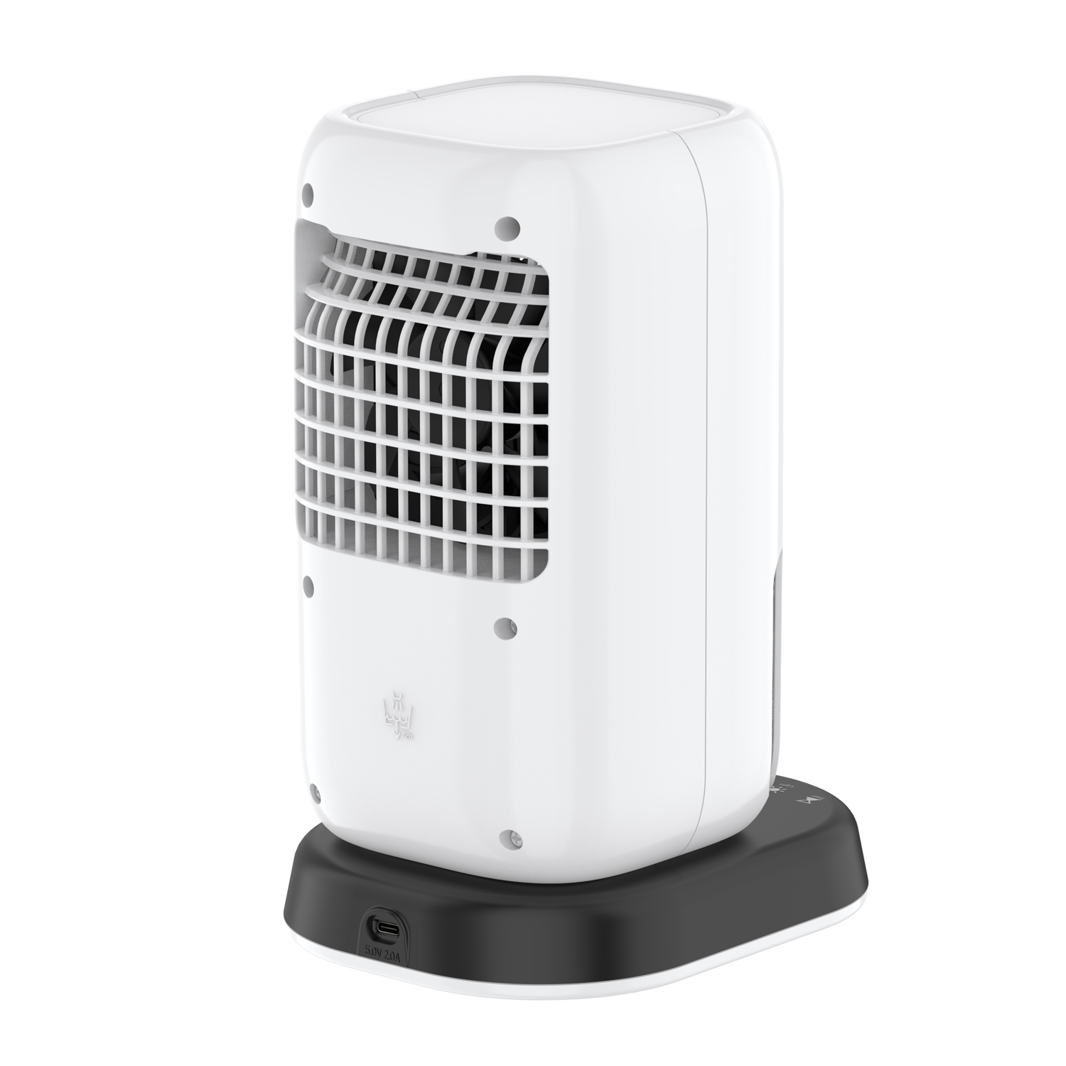 Salente IceTop, stolný ochladzovač & ventilátor & zvlhčovač vzduchu 3v1, biely 