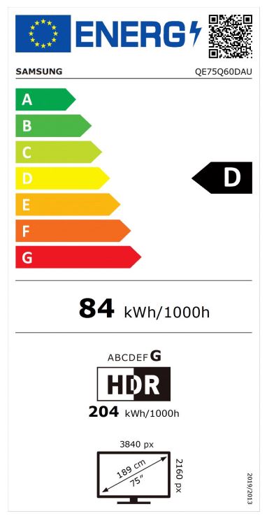 Samsung QE75Q60D 75" 4K UHD Titánovo šedá 