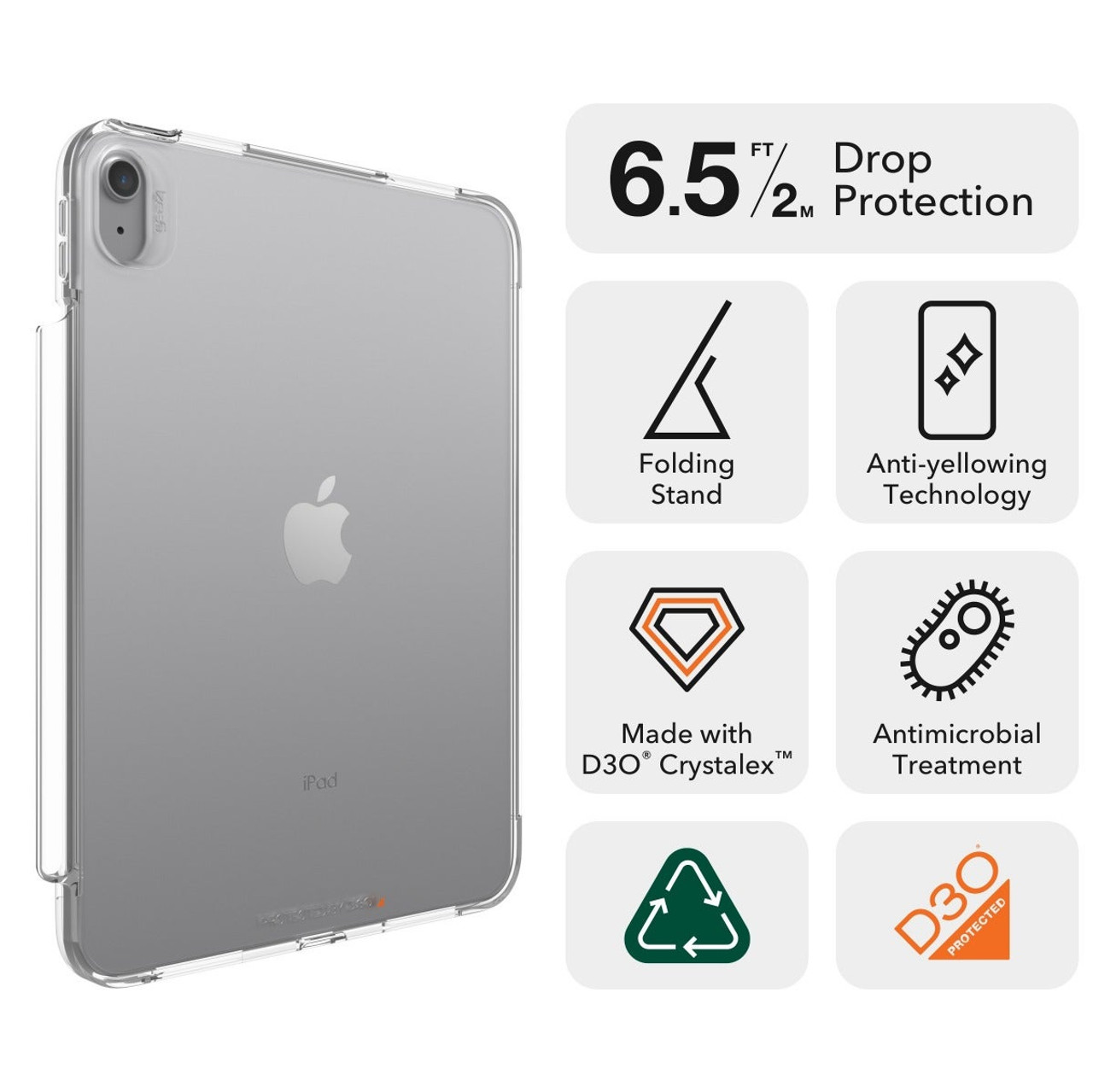 ZAGG kryt Crystal Palace Folio iPad 10.9 (10 Gen.) 