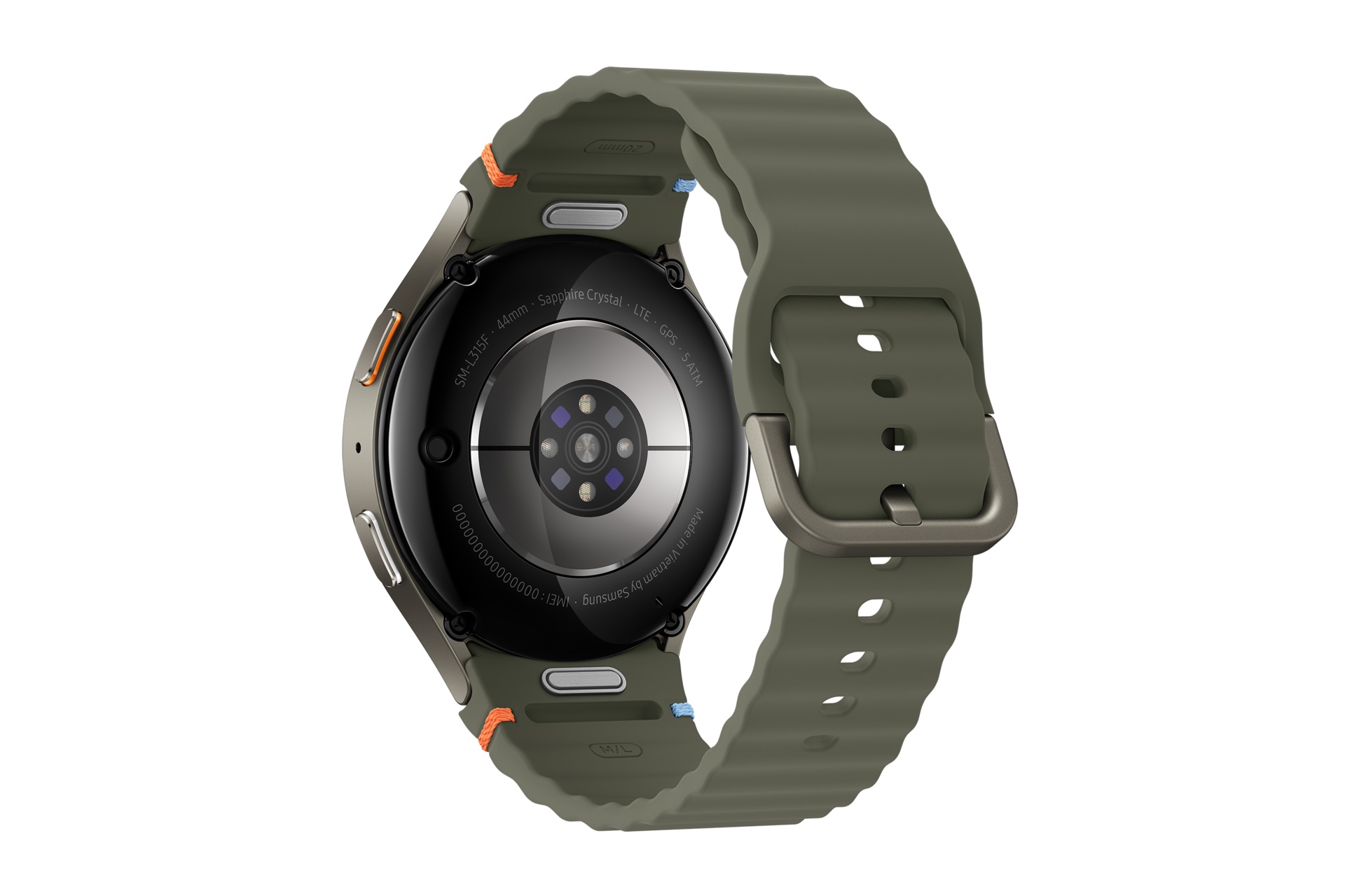 Samsung Galaxy Watch 7 LTE/ 44mm/ Green/ Sport Band/ Green 