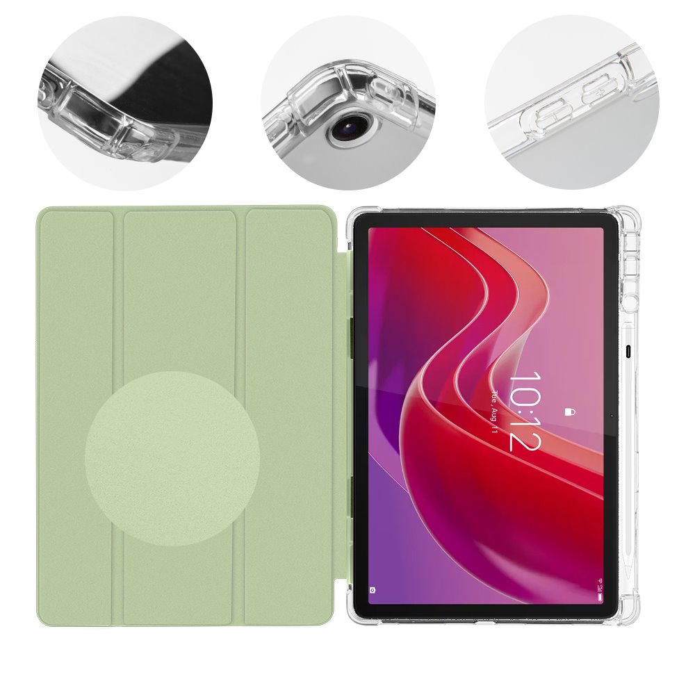 OBAL:ME MistyTab Puzdro pre Lenovo Tab M11/ M11 LTE Light Green 