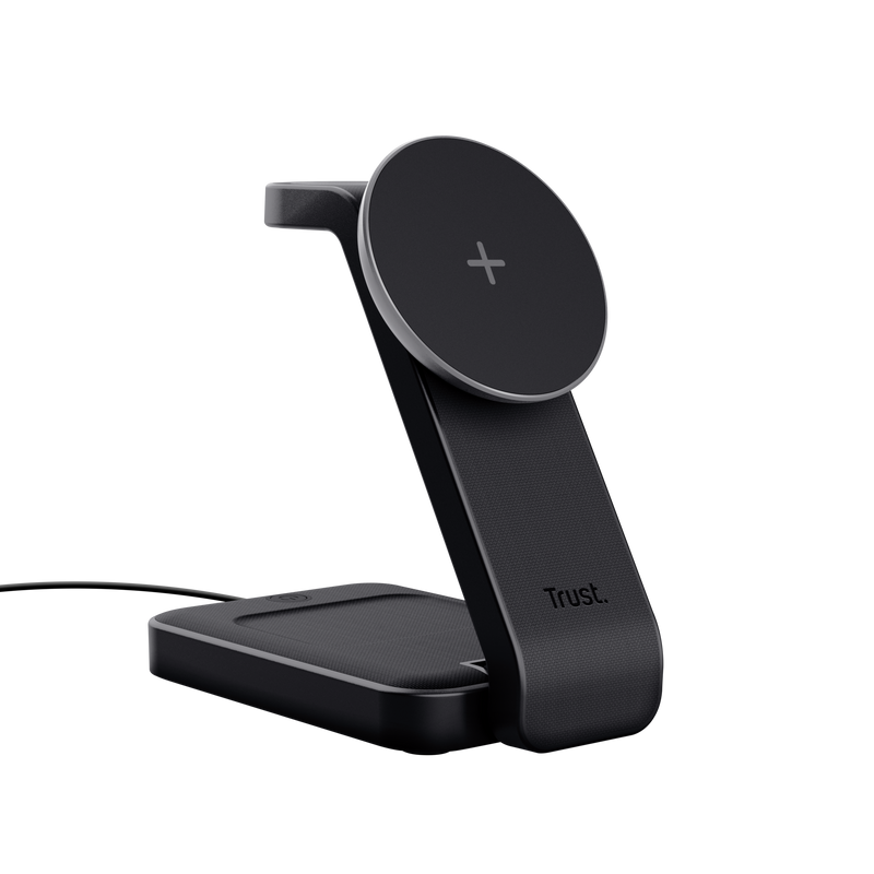 TRUST VIRO 3-IN-1 MAGNETIC CHARGE STAND 