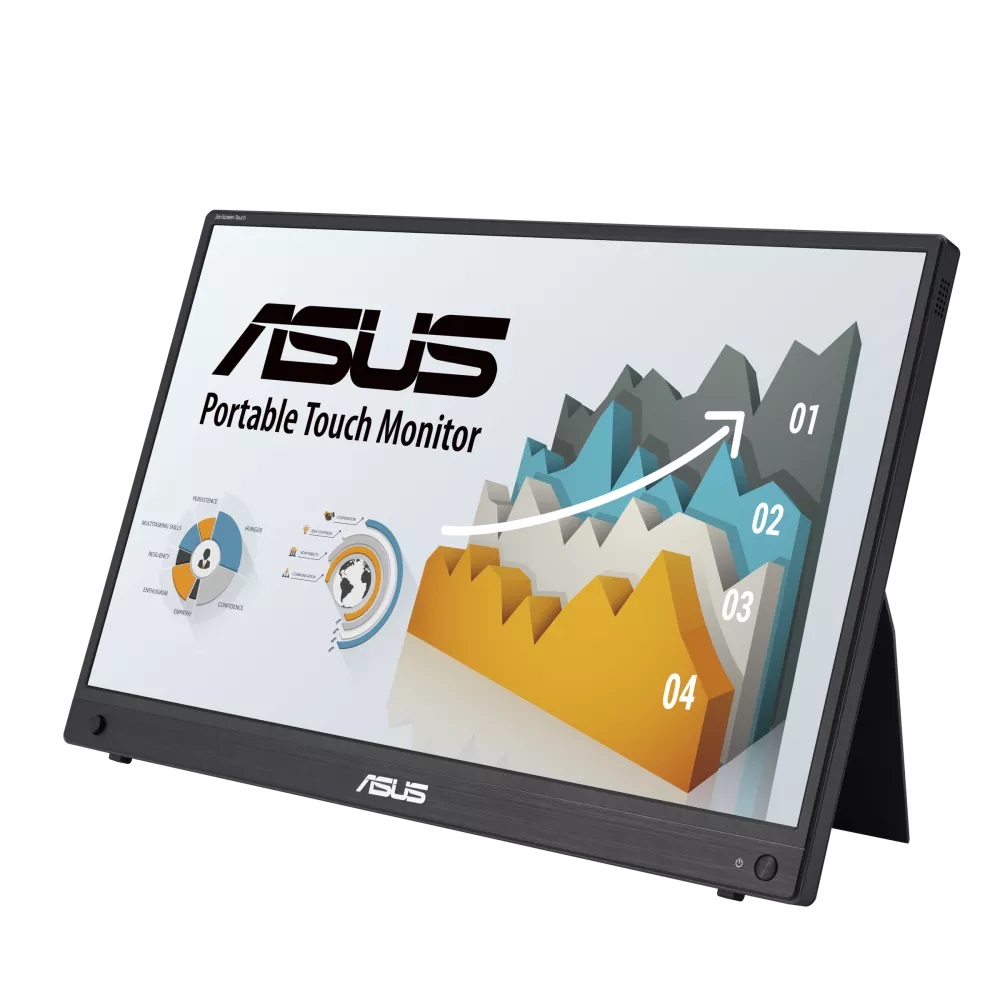 ASUS ZenScreen/ Touch MB16AMTR/ 15, 6"/ IPS/ FHD/ 60Hz/ 5ms/ Gray/ 3R 
