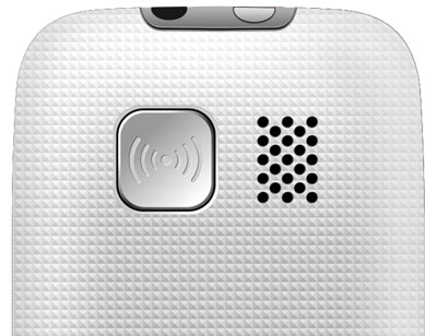 EVOLVEO EasyPhone, mobilný telefón pre seniorov s nabíjacím stojanom, biela 