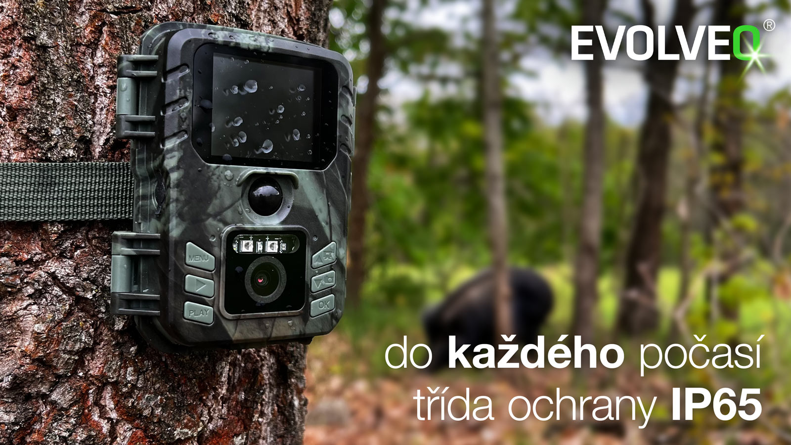 EVOLVEO StrongVision MINI WiFi, fotopasca/ bezpečnostná kamera s aplikáciou 