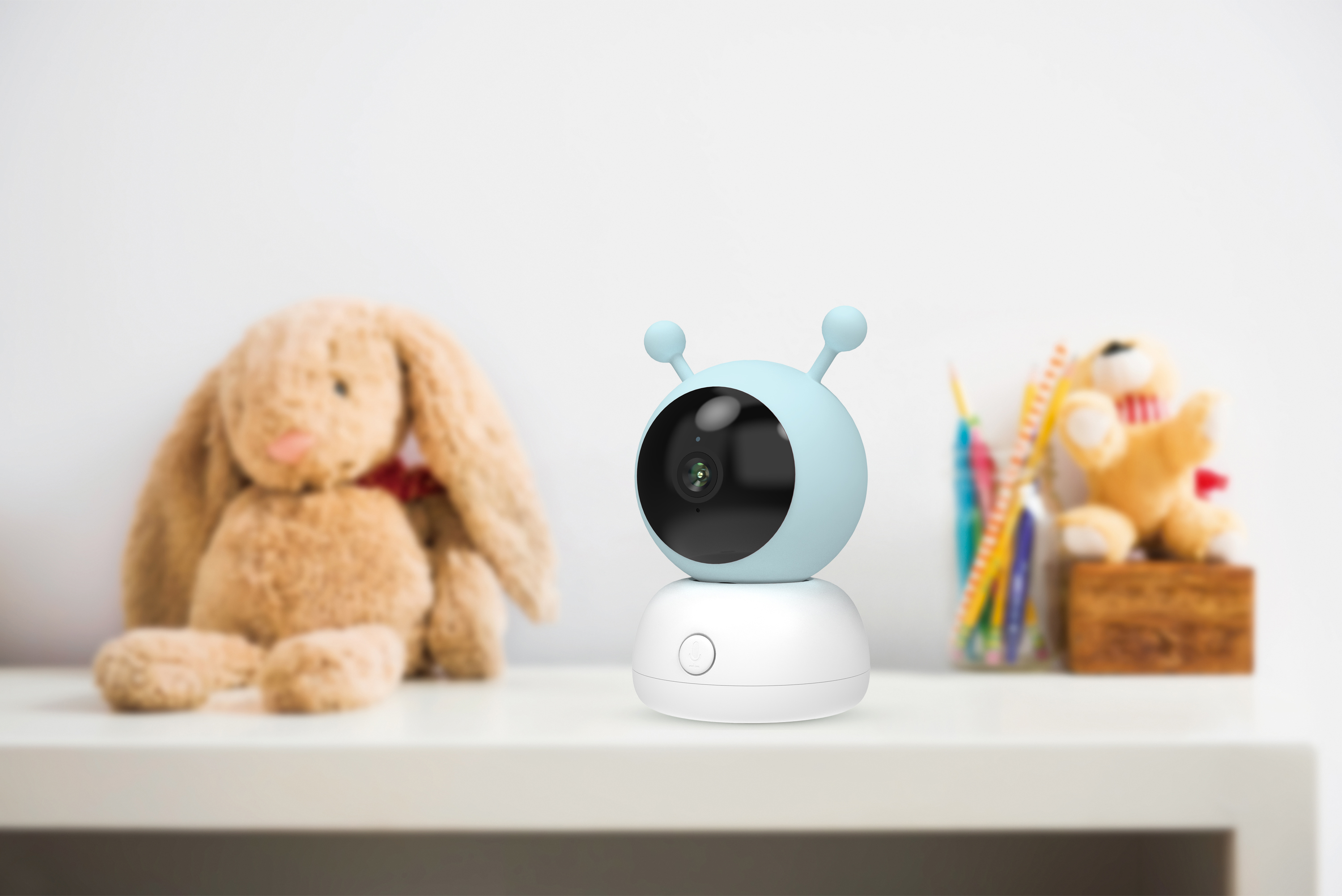 iGET HOME Camera CS2 Baby - WiFi 2K IP kamera a opatrovateľka, nočné videnie, audio, 2x obal, teplota 