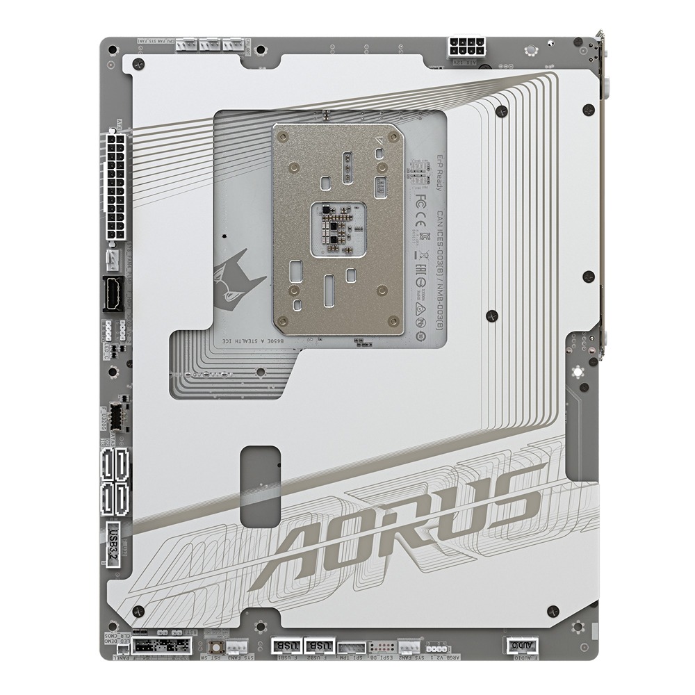 GIGABYTE MB Sc AM5 B650E AORUS STEALTH ICE,  AMD B650,  4xDDR5,  2x HDMI,  1xUSB-C,  WI-FI,  E-ATX 
