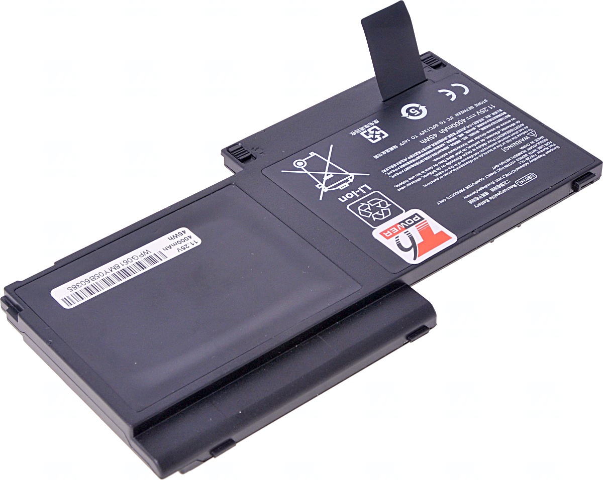Batéria T6 Power HP EliteBook 720 G1, 725 G2, 820 G1, 820 G2, 4000mAh, 44Wh, 3cell, Li-pol 