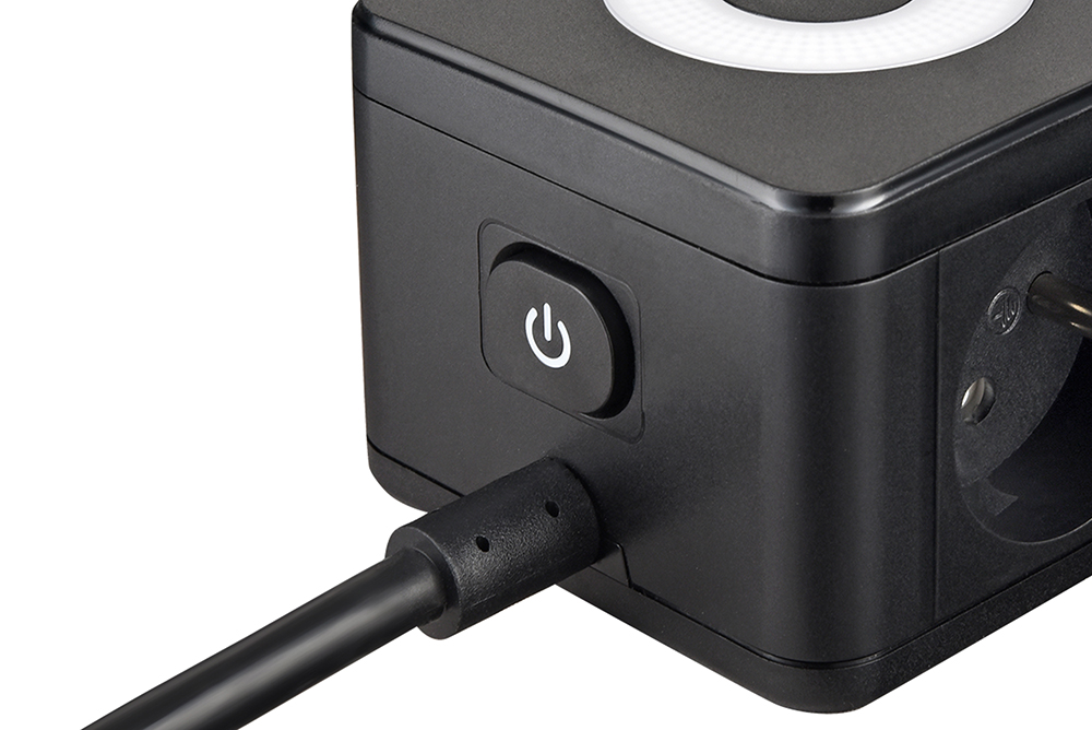 Sieťový adaptér VIKING YC23L, čierna 