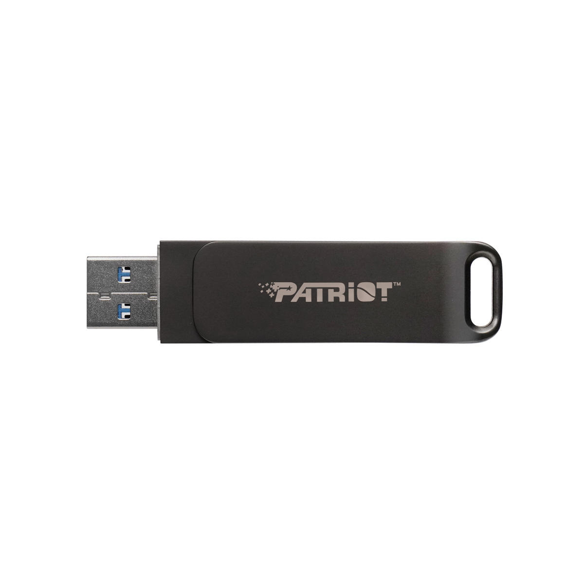 Patriot RAGE R550/ 256GB/ USB 3.2/ USB-A + USB-C/ Čierna 
