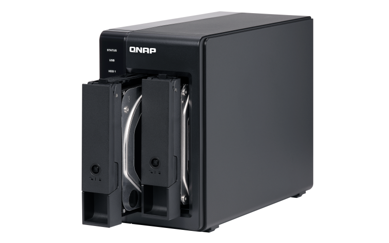 QNAP TR-002 rozšiřovací jednotka pro PC či QNAP NAS (2x SATA / 1x USB 3.1 typu C - Gen 2) 