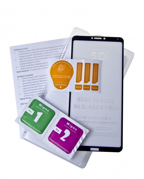 Aligator Ochrana displeja GLASS PRINT iPhone 6/ 6S Plus čierna 