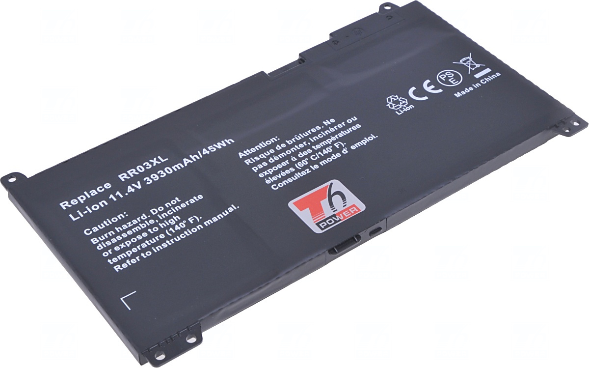 Batéria T6 Power HP ProBook 430 G4/ G5, 440 G4/ G5, 450 G4/ G5, 470 G4/ G5, 3930mAh, 45Wh, 3cell, Li-pol 