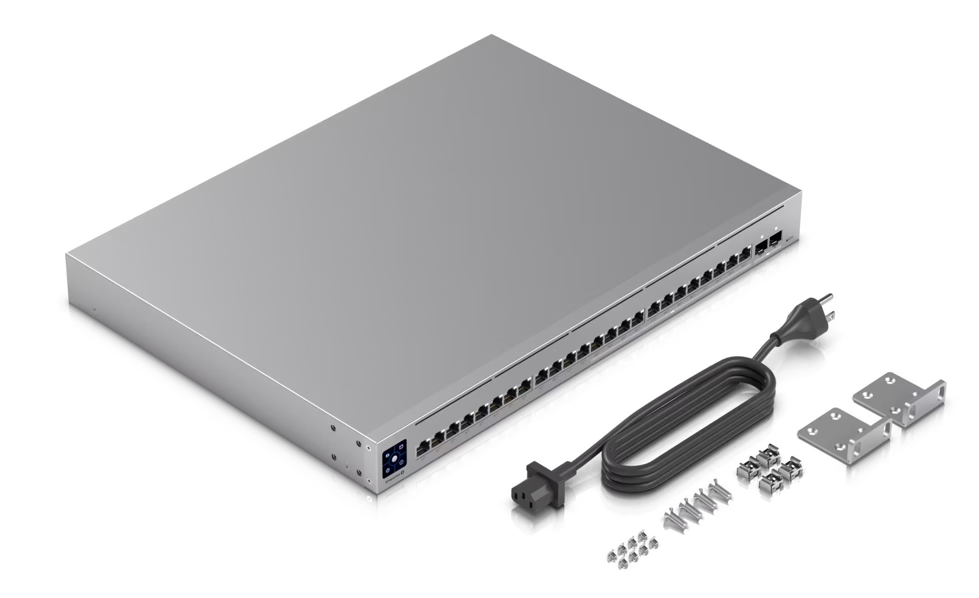 Ubiquiti UniFi Industrial Switch 24x1000Mbps  PoE+, L3, (12) 2.5G RJ45 ports with PoE+ for WiFi 6 APs, (12) Gigabit RJ45 