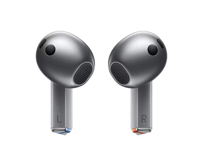Samsung Galaxy Buds3 bezdrôtové slúchadlá, strieborné 
