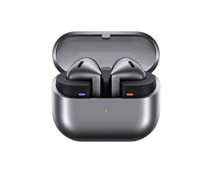 Samsung Galaxy Buds3 bezdrôtové slúchadlá, strieborné 