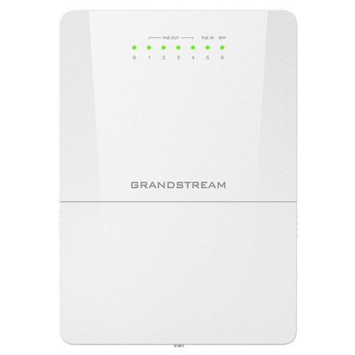 Grandstream GWN7710R vonkajšie L2 managed switch, 5xGbE, SFP, 4xPoE+, IP66