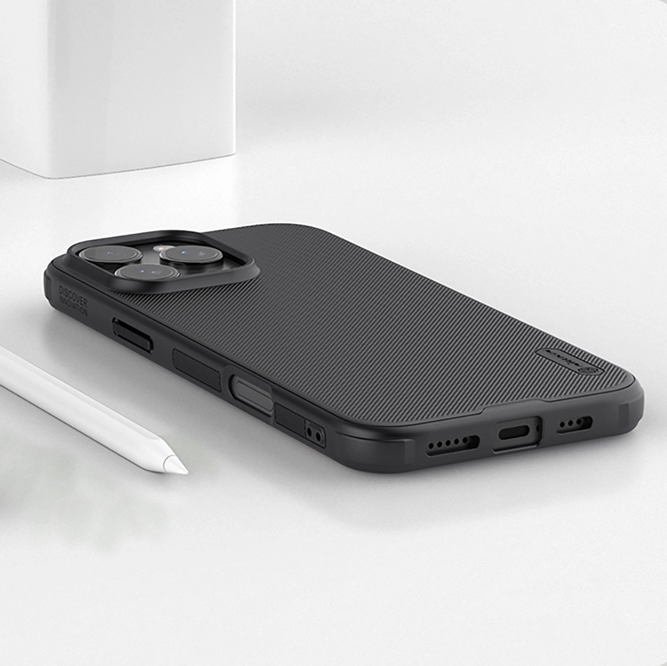 Nillkin Super Frosted PRO Magnetic Zadný Kryt pre Apple iPhone 16 Pro Max Black 