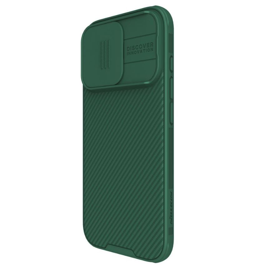 Nillkin CamShield PRO Magnetic Zadný Kryt pre Apple iPhone 16 Pro Dark Green 