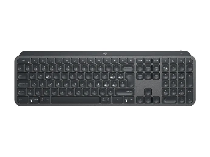 Logitech MX Keys for Business/ Bezdrôtová USB/ US layout/ Čierna