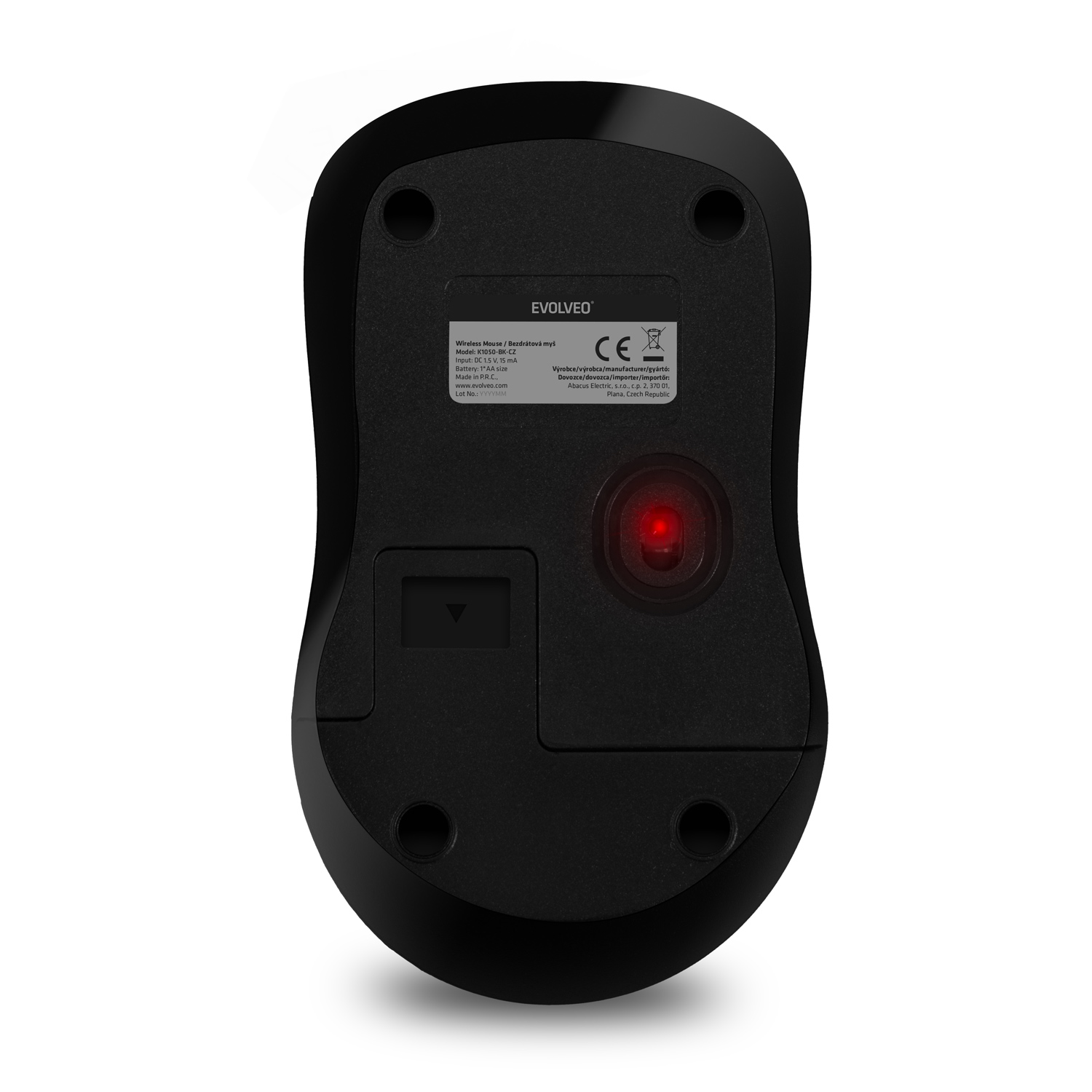 EVOLVEO K1050, tichý set bezdr. klávesnice a 