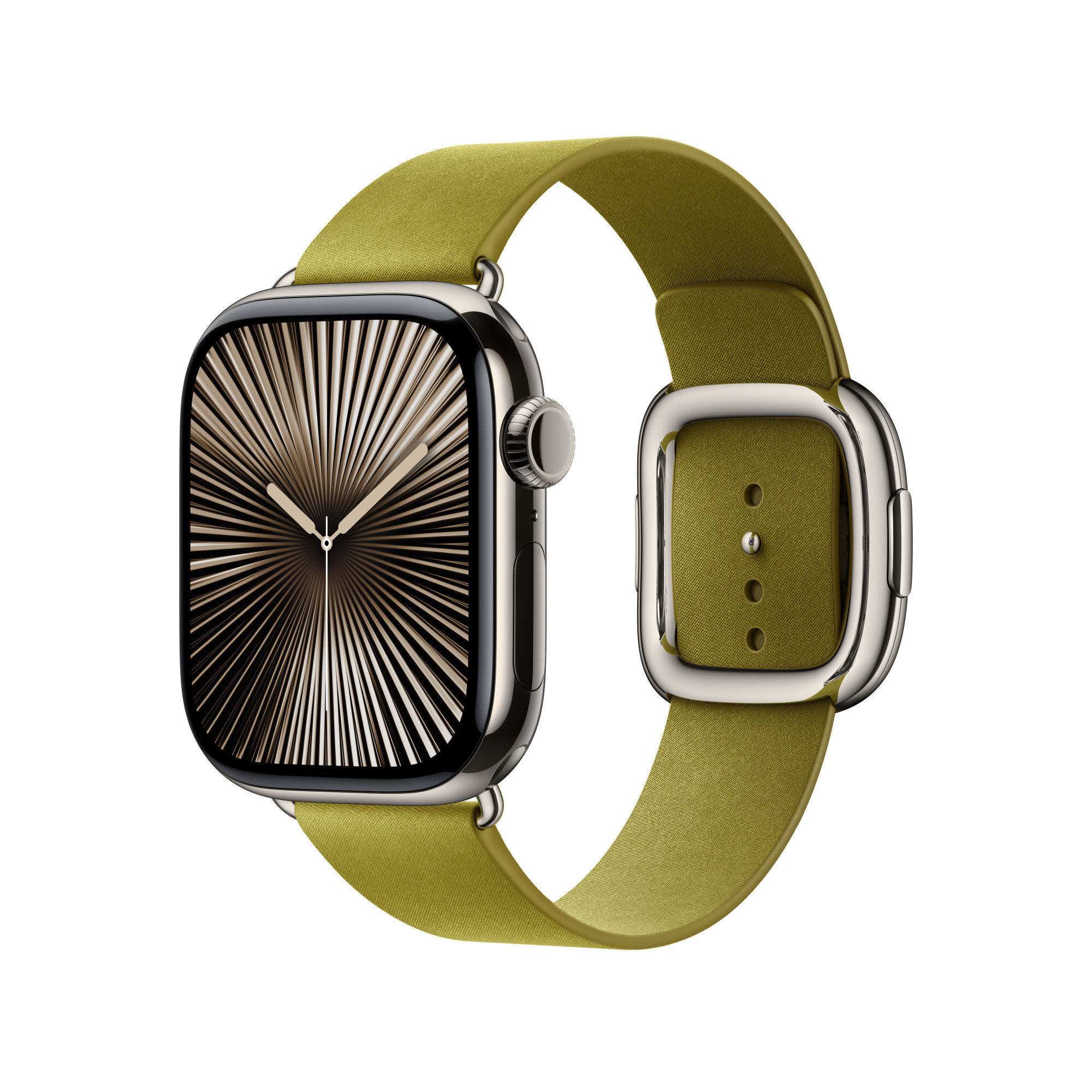 Watch Acc/ 42/ Chartreuse Modern Buckle - Small 