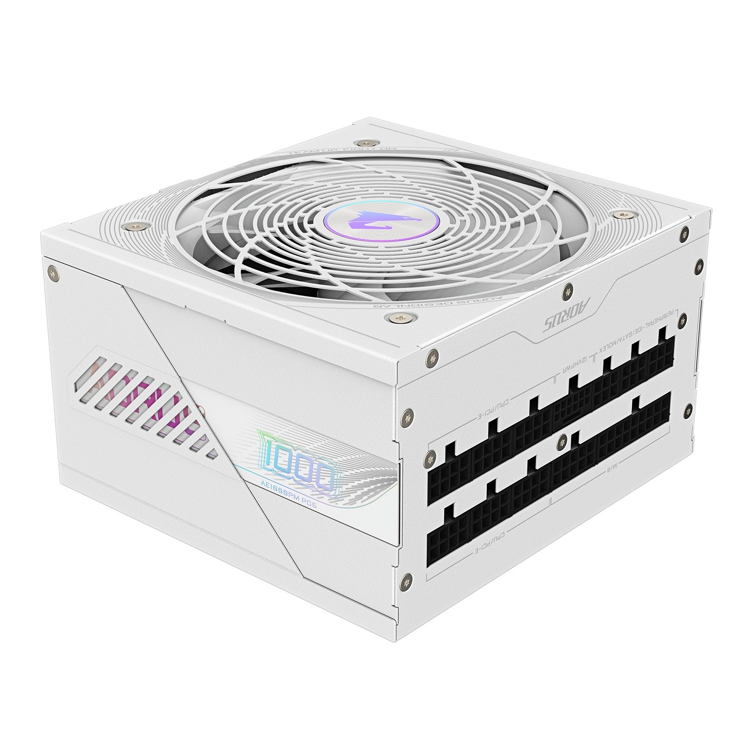 GIGABYTE AORUS ELITE P1000W ICE/ 1000W/ ATX 3.1/ 80PLUS Platinum/ Modular/ Retail 