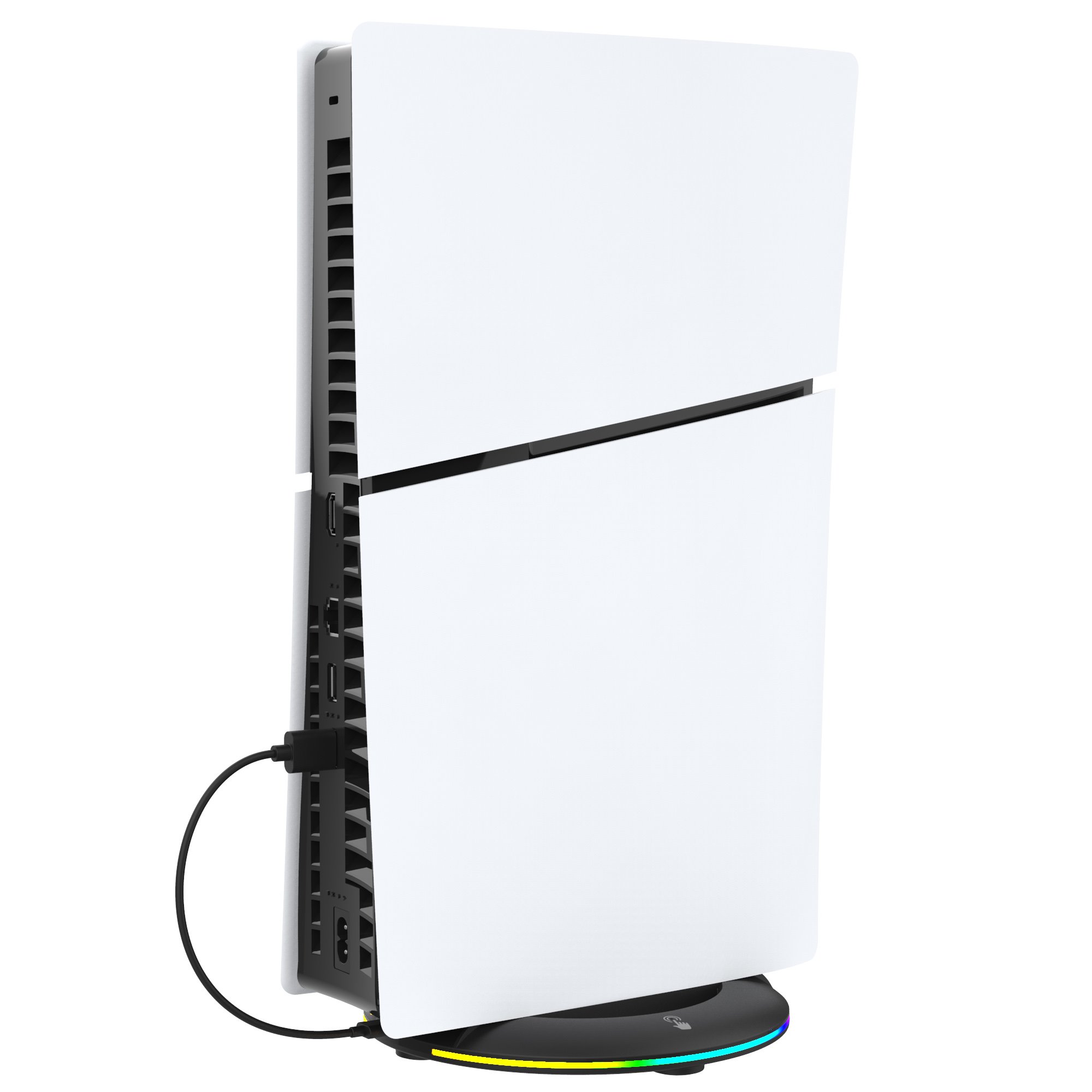 iPega P5S025S Vertikálne Stojan s RGB pre PS5 Slim Black 