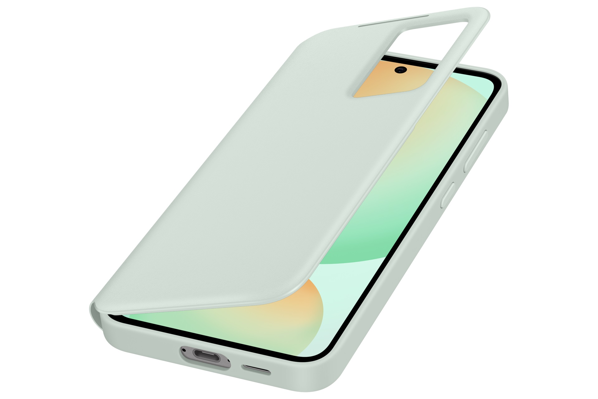 Samsung Flipové púzdro pre Samsung Galaxy S24 FE Mint 
