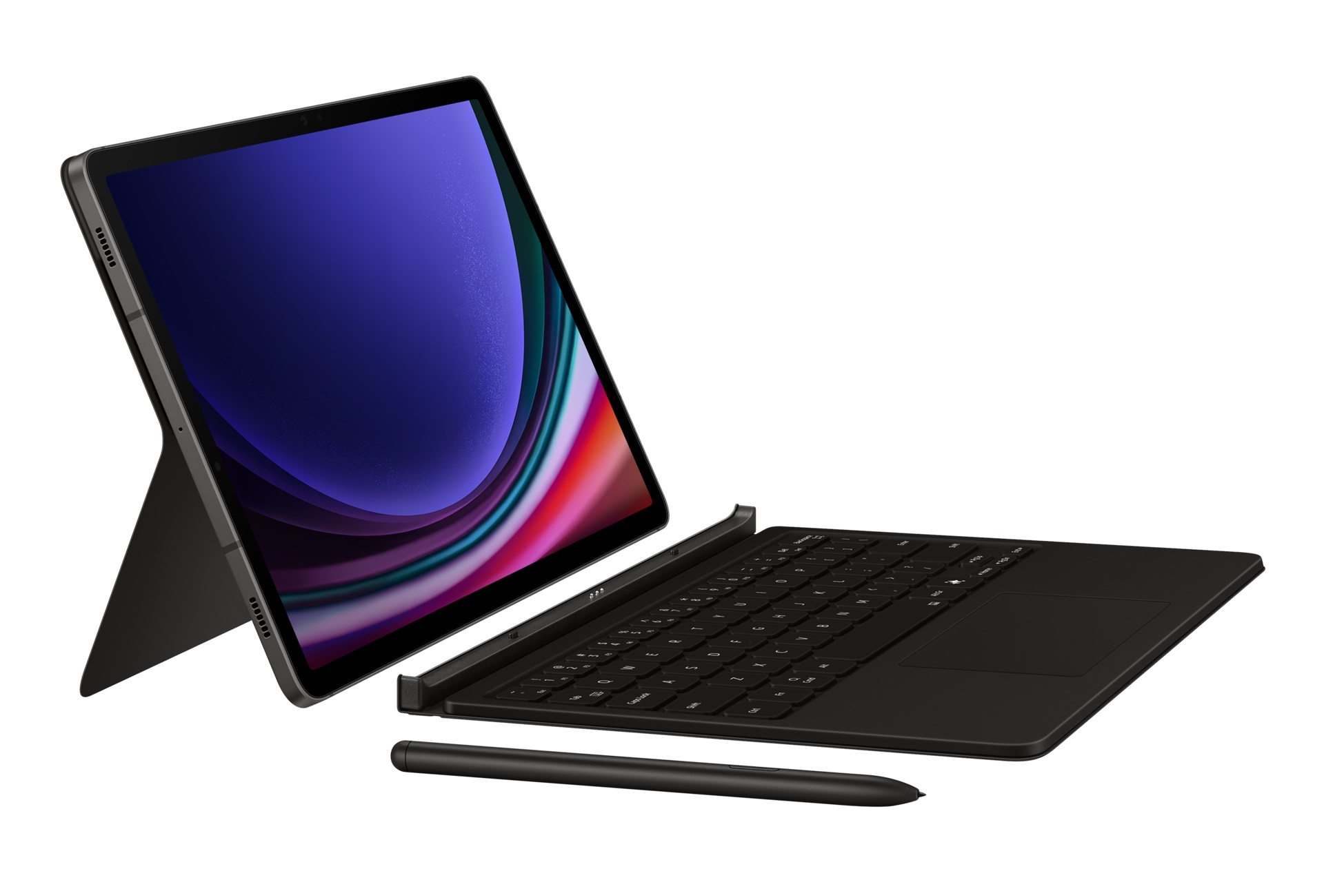 Samsung Ochranný kryt s klávesnicou a touchpadom pre Tab S9/ S9 FE/ S10 FE Black 