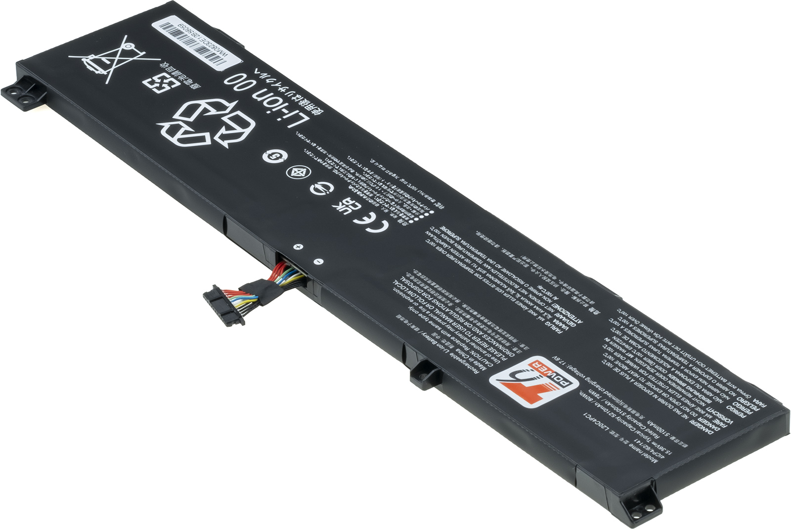 Batéria T6 Power Lenovo Legion 5-15ACH6, 5-15ITH6, 5 Pro 16ITH6, 5210mAh, 80Wh, 4cell, Li-poly 