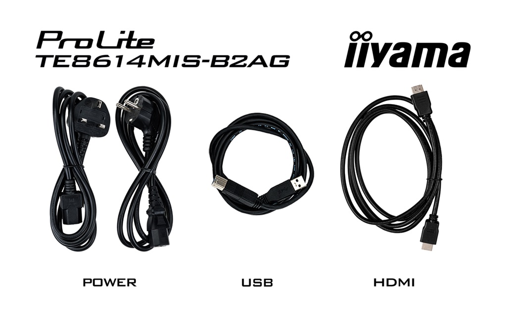 86" iiyama TE8614MIS-B2AG:VA, 4K, 50P, EDLA, Android 