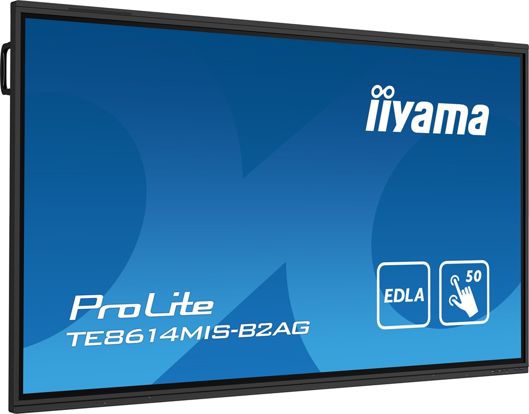 86" iiyama TE8614MIS-B2AG:VA, 4K, 50P, EDLA, Android 