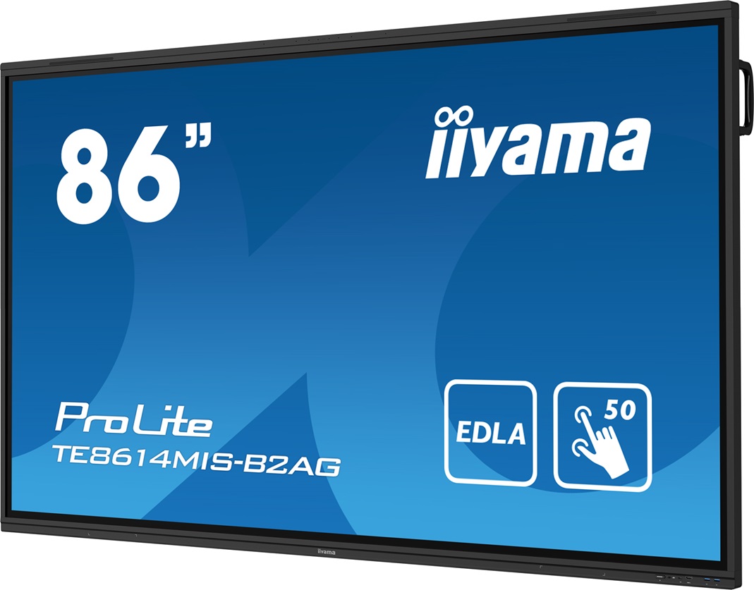 86" iiyama TE8614MIS-B2AG:VA, 4K, 50P, EDLA, Android 
