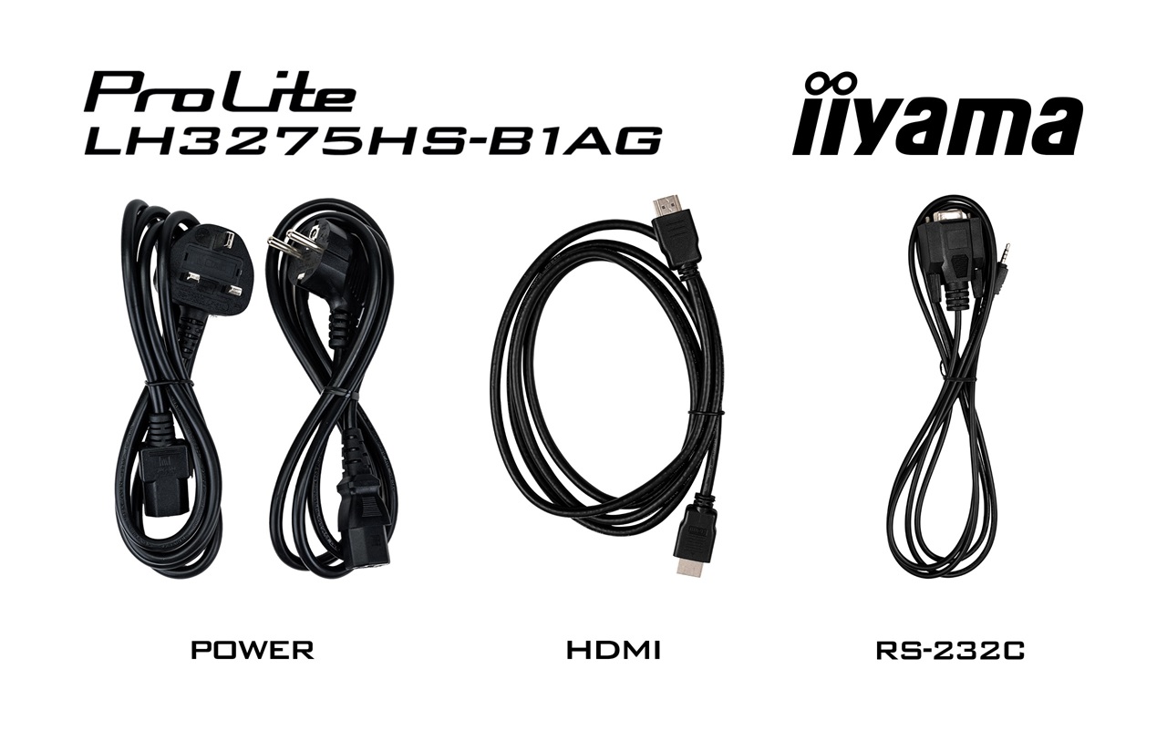 32" iiyama LH3275HS-B1AG: IPS, FHD, Android, 24/ 7 