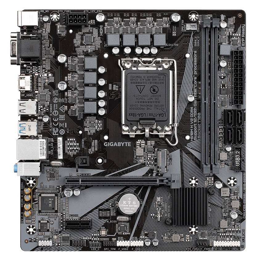 GIGABYTE H610 H V2/ LGA 1700/ mATX 