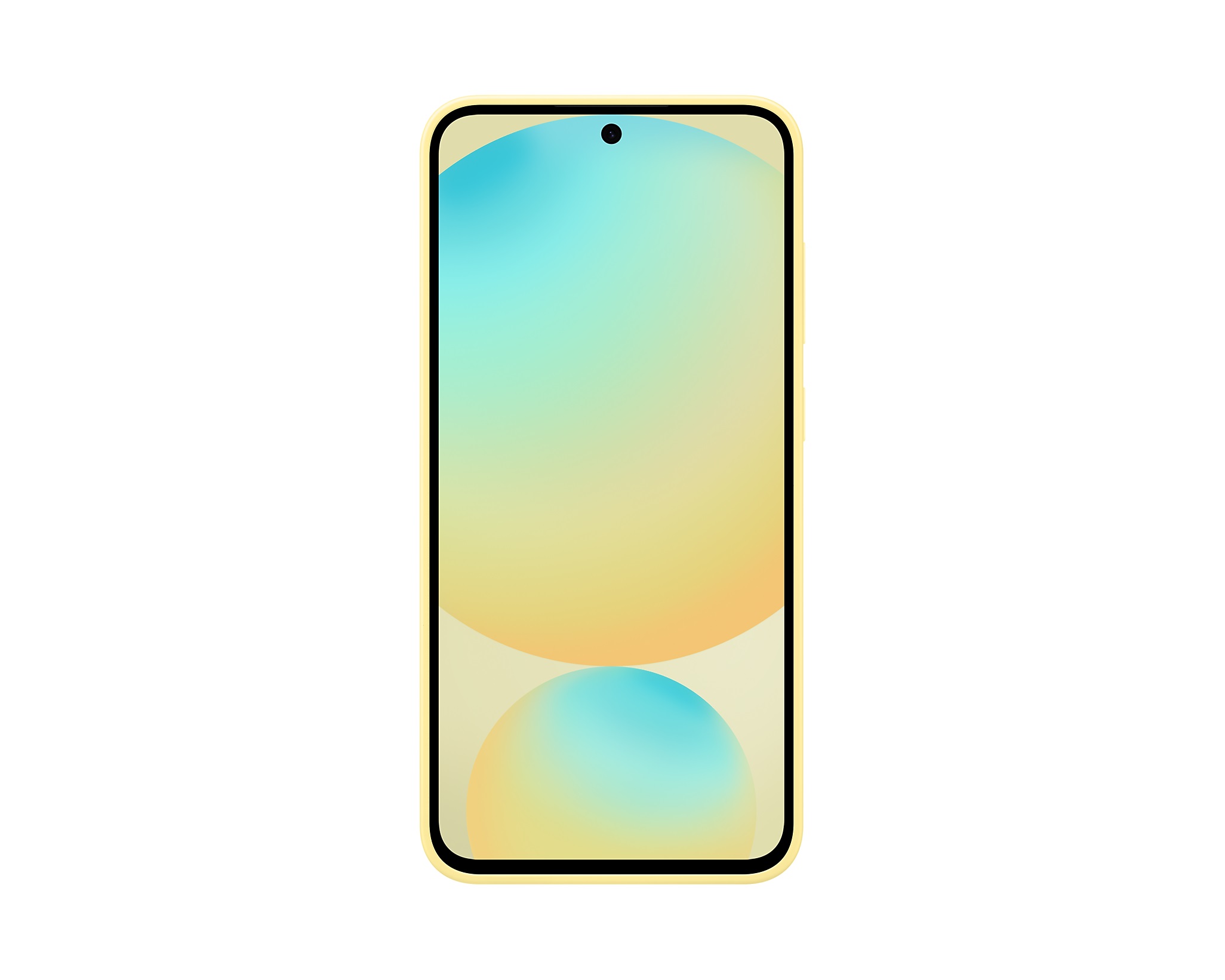 Samsung Silikónový zadný kryt pre Samsung Galaxy S24 FE Yellow 