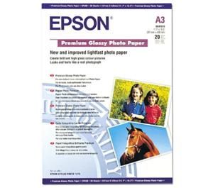 EPSON A3, Premium Glossy Photo Paper (20listů)