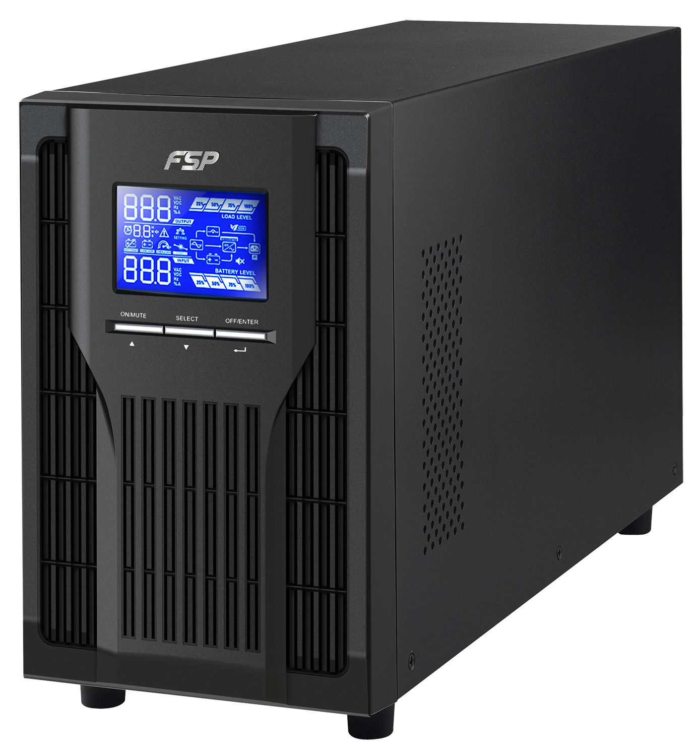 FSP UPS CHAMP 1K tower, 1000 VA/ 900 W, online