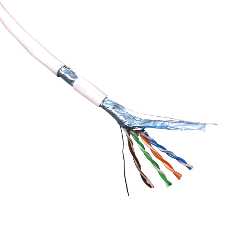 DATACOM FTP drôt CAT5E PVC, Eca 305m biely 