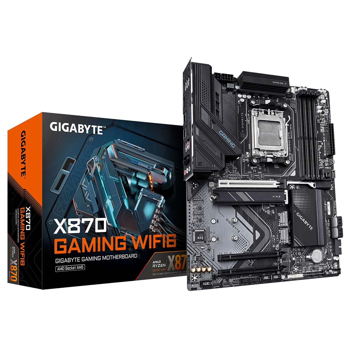 GIGABYTE X870 GAMING WIFI6/ AM5/ ATX 