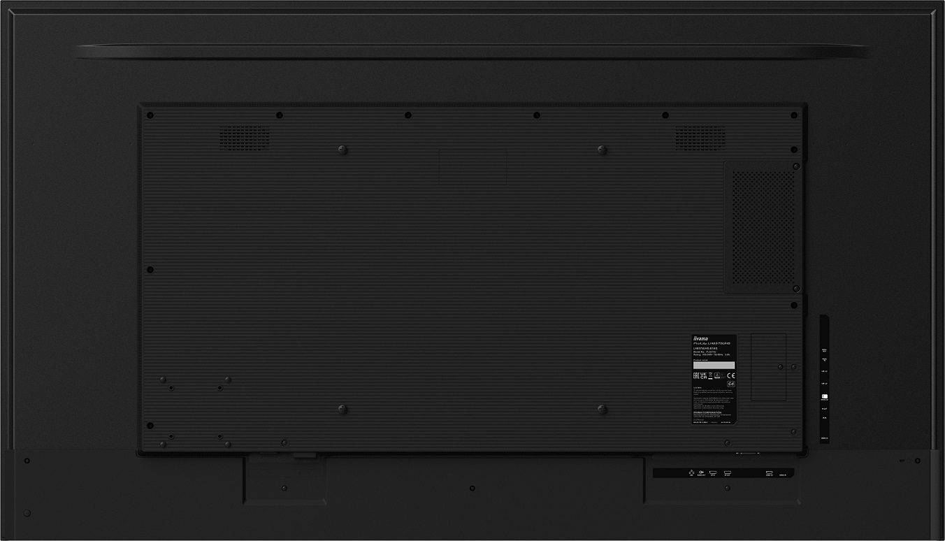 65" iiyama LH6565UHSB-B1: IPS, 4K UHD, Android, 24/ 7 