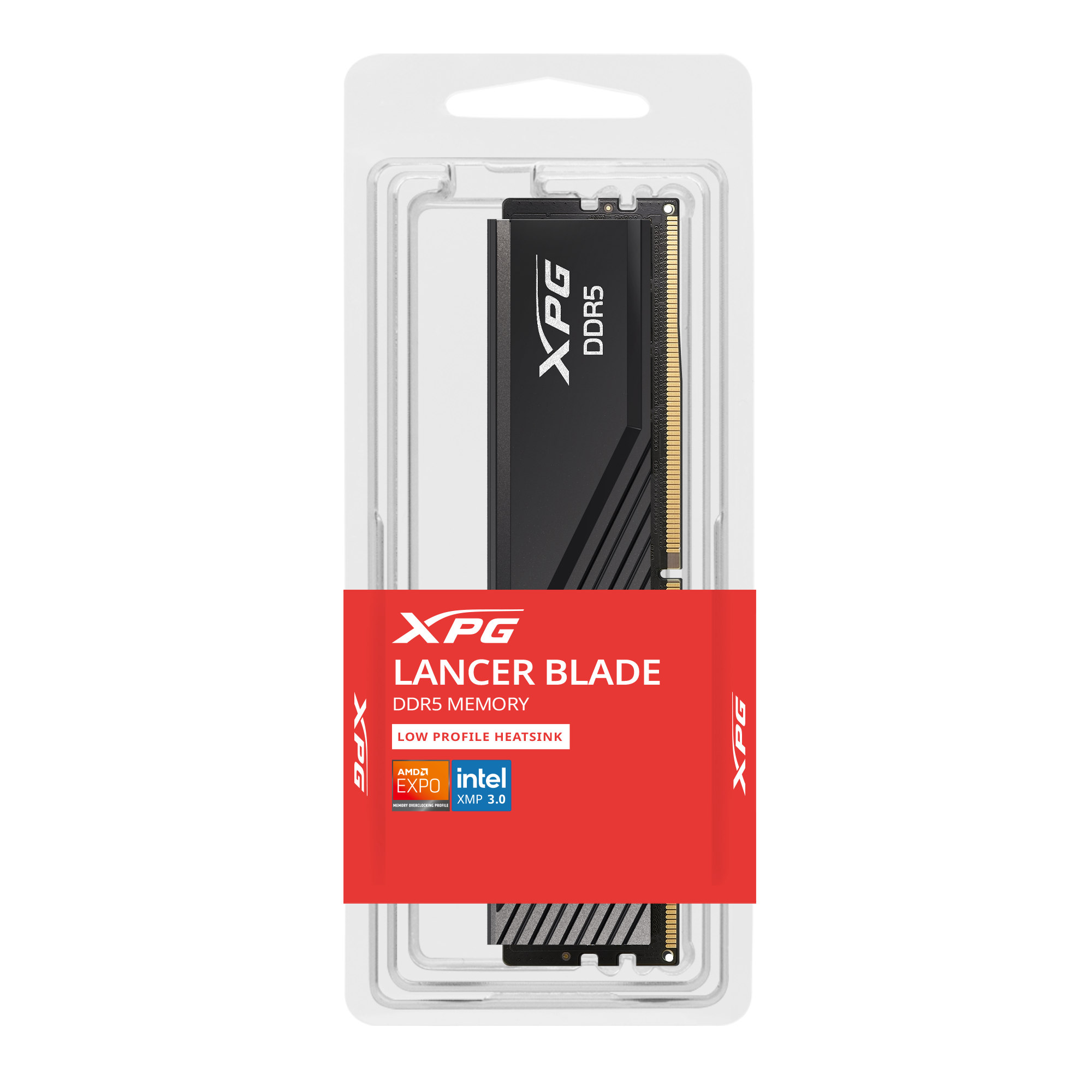 Adata Lancer BLADE/ DDR5/ 16GB/ 6000MHz/ CL30/ 1x16GB/ Black 