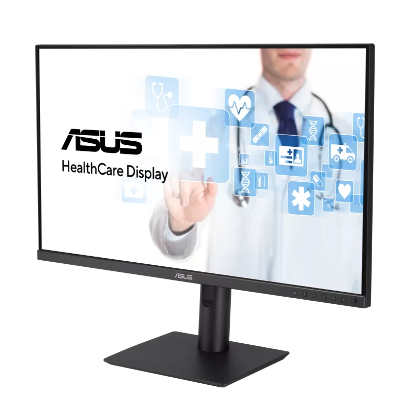 ASUS LCD 27" HA2741A HealthCare Monitor 2560 x 1440 75Hz USB-C,  HDMI,  DisplayPort Daisy-chain,  Ergonomic Stand 