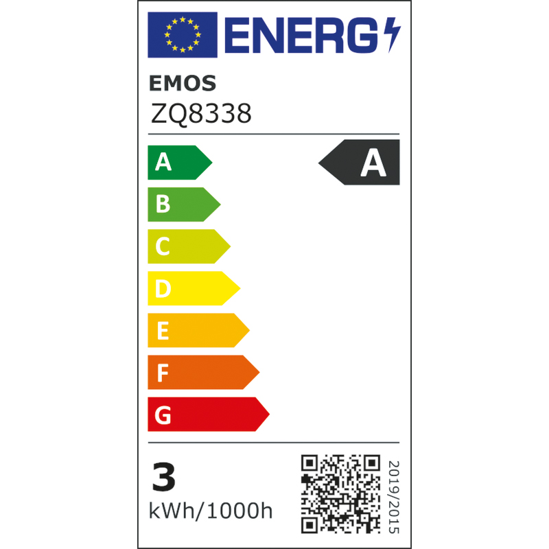 EMOS LED CLS MR16 3W (40W) 535lm GU10 NW A CLASS 