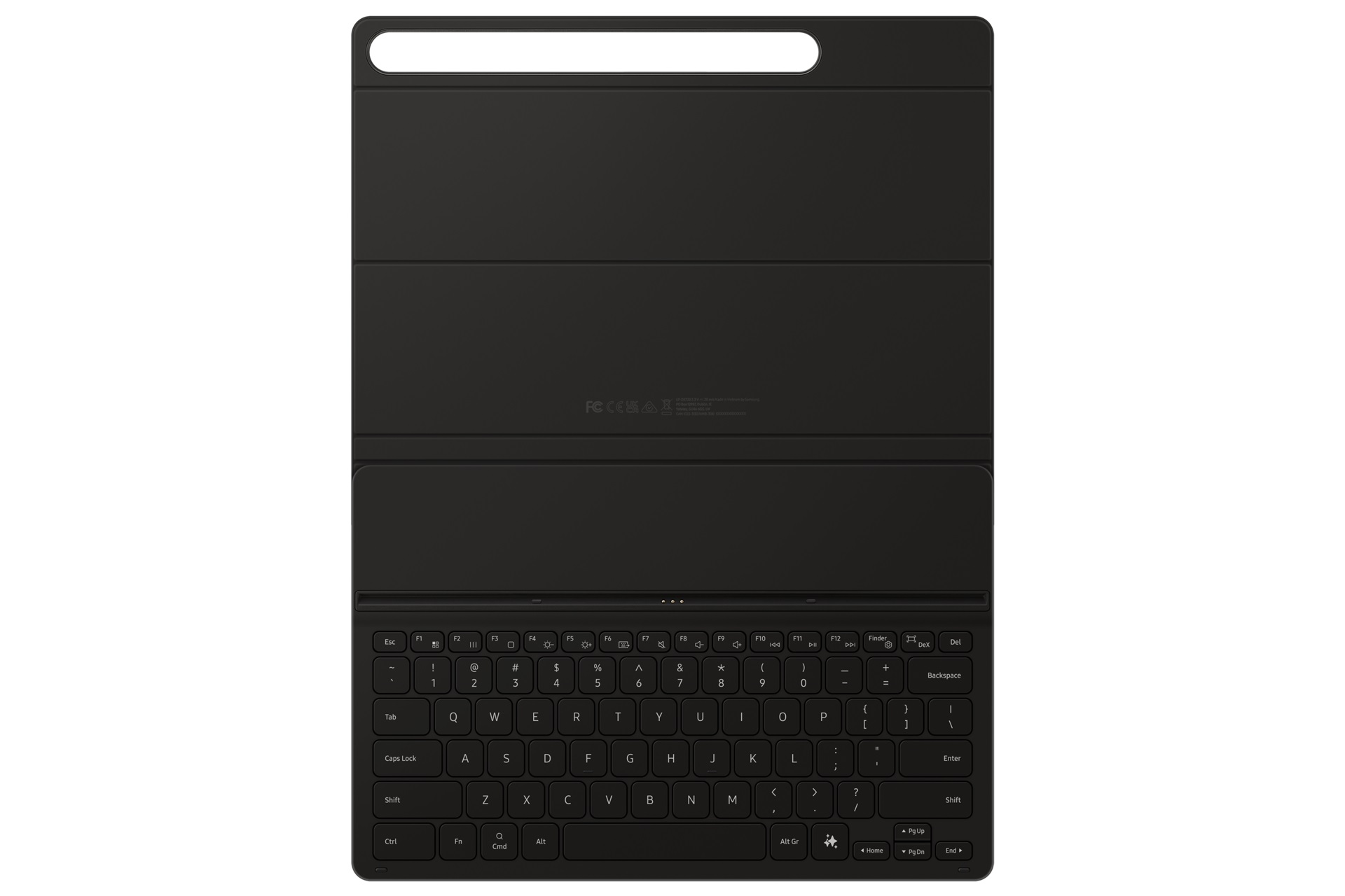 Samsung Ochranný kryt s klávesnicou pre Tab S10+/ S9+/ S9 FE+ Black 