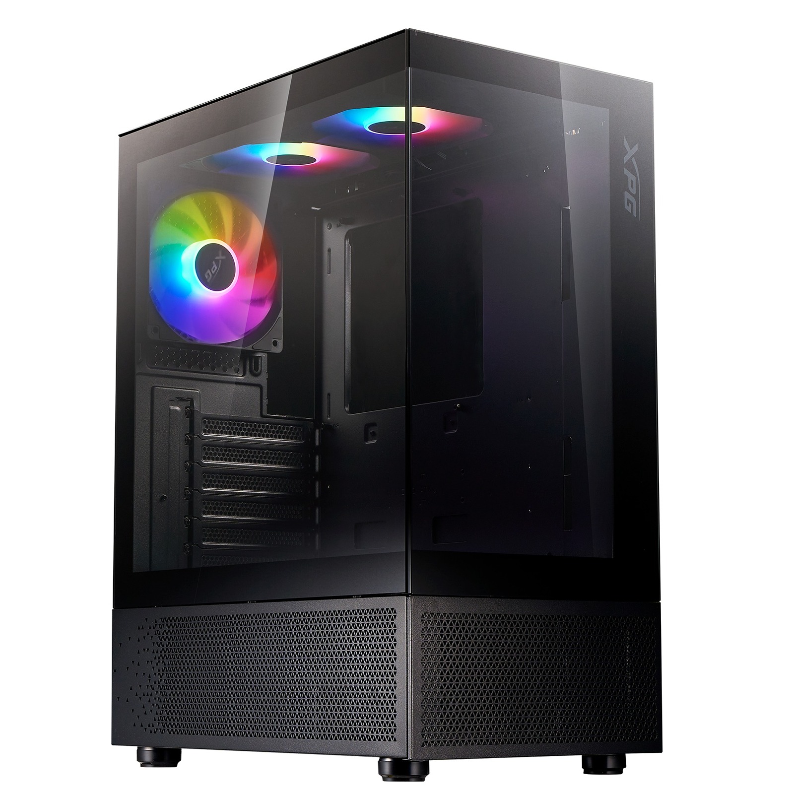 Adata XPG INVADER X MINI/ Midi Tower/ Transpar./ Čierna 