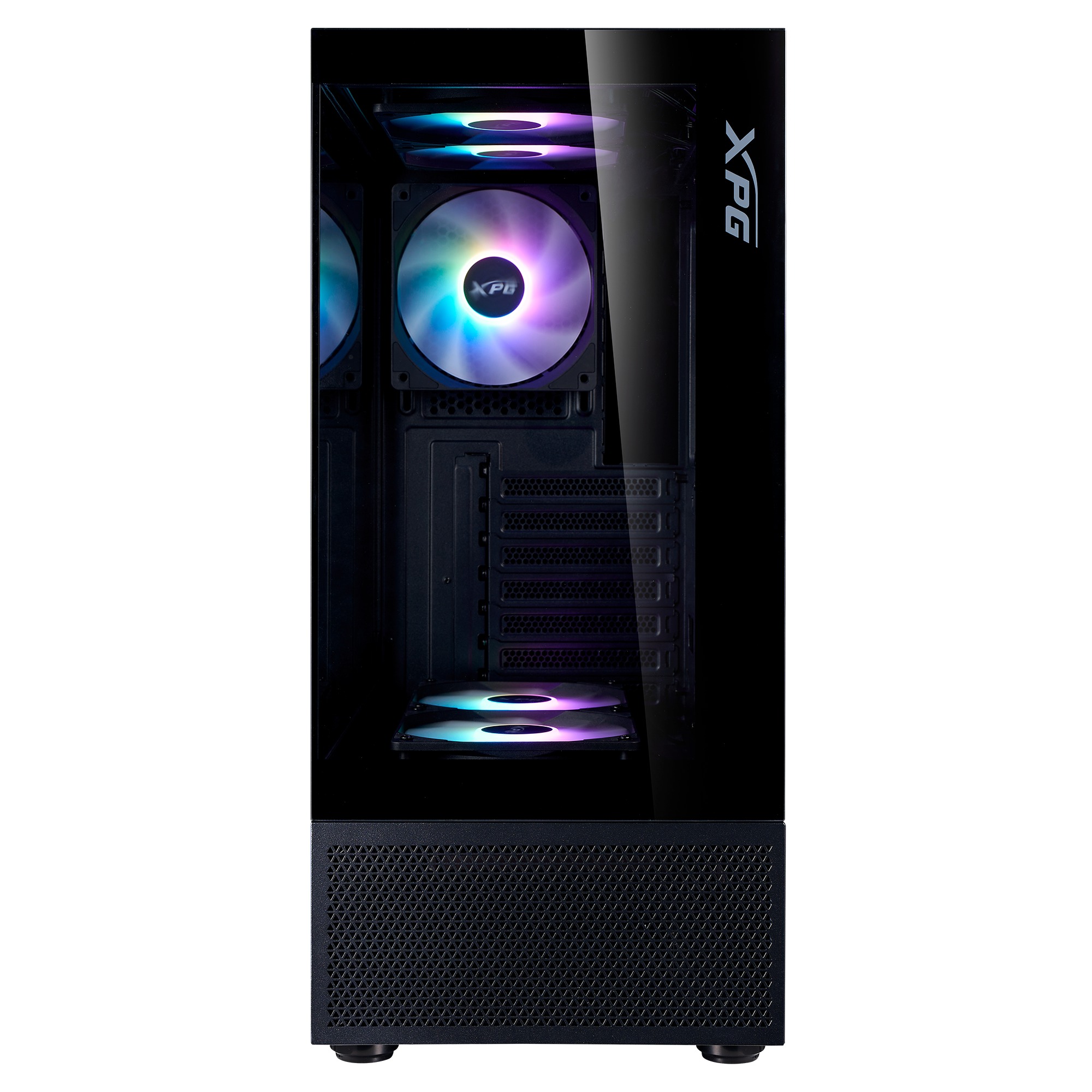 Adata XPG INVADER X MINI/ Midi Tower/ Transpar./ Čierna 