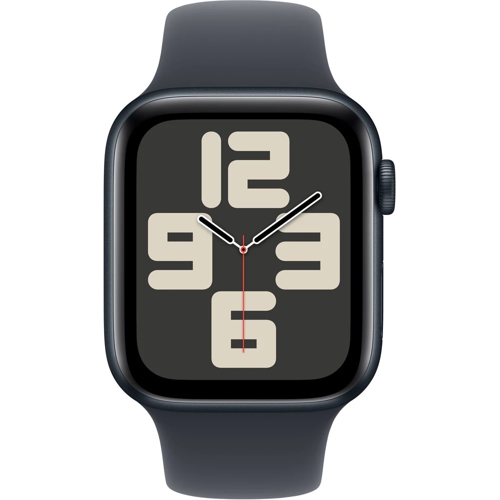 Apple Watch SE GPS + Cellular 44mm Midnight Aluminium Case with Midnight Sport Band - M/L 