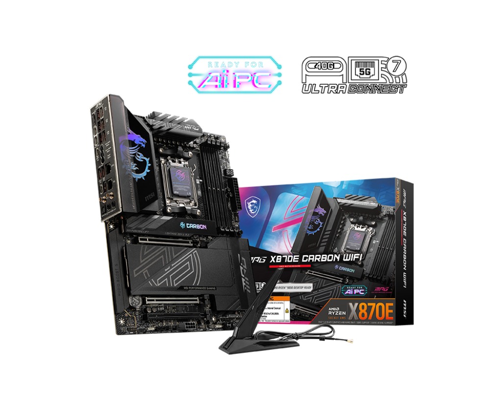 MSI MPG X870E CARBON WIFI/ AM5/ ATX 